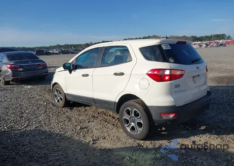 2021 Ford Ecosport S z USA, uszkodzony, nr VIN MAJ3S2FE8MC446090